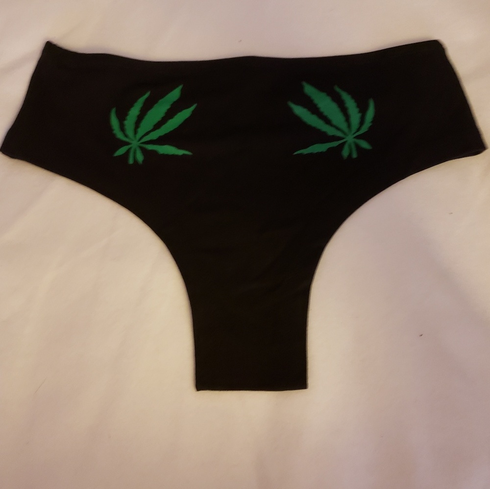 NEW pot leaf panties